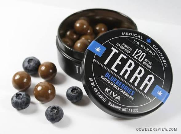 Kiva Confections - Terra Blueberry Bites (100mg)